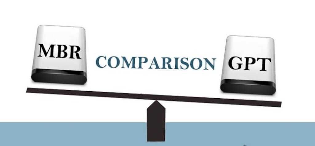 MBR VS GPT COMPARISON 7 41 5 Differences You Must Know When Choosing From MBR or GPT 1