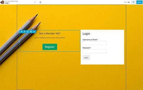 WordPress Giriş Sayfası Oluşturma - Detaylı Anlatım 36 customloginpage pagebuilder