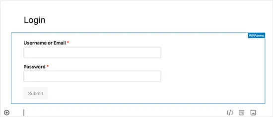 WordPress Giriş Sayfası Oluşturma - Detaylı Anlatım 35 loginformpreview
