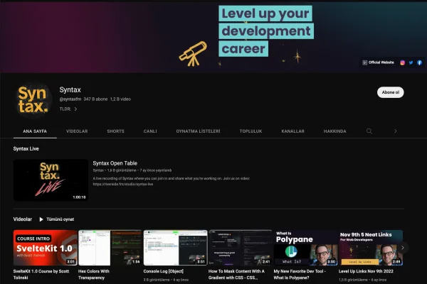 YouTube Channels To Level Up Your Programming Skills 14 Screen Shot 2023 05 28 at 12.56.14