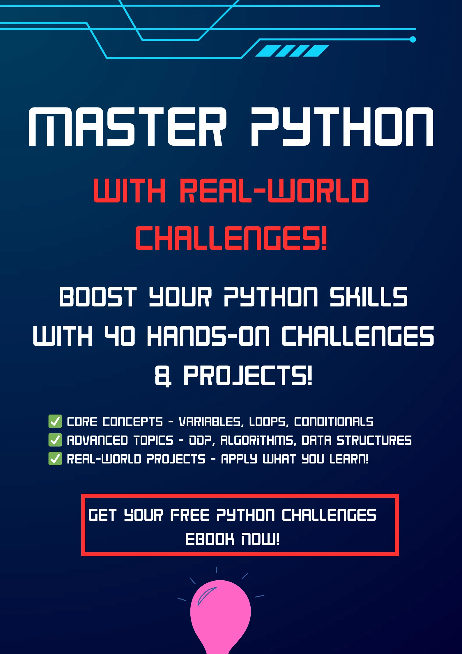 Futuristic Innovation Poster