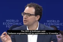 The CEO of Anthropic said: “Software engineering will be automatable in 12 months.”