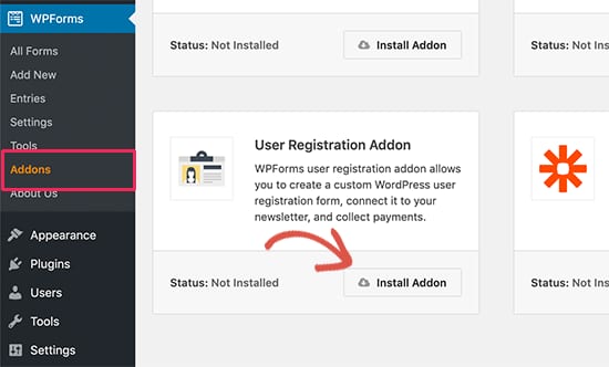 installaddon