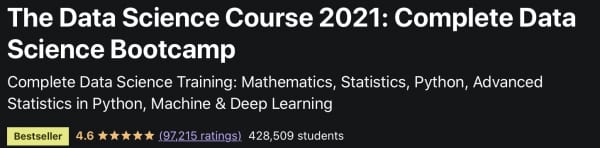 What are the Best Data Science Courses on Udemy? 1 dataScience 1